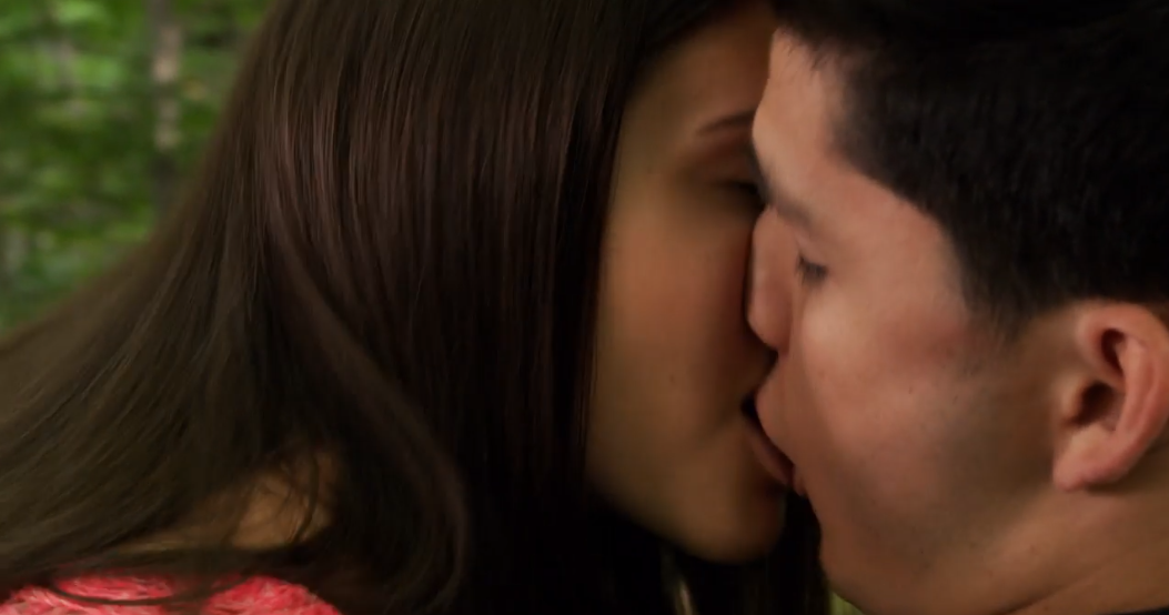 degrassi zig and maya kiss