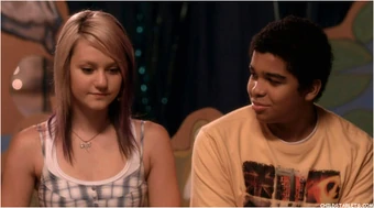 Jordy as "Lizzie" and AJ as "Oscar" in Vacation with Derek