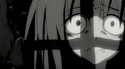 Scared Anime Girl GIF