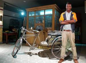 Stephan in the mini-series "Clue"