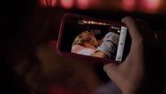 Maya making out in a video on a ratchet iPhone that looks like a damn iPod like wtf