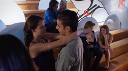 Jonah and Frankie dancing.