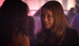 Katie convinces Bianca to have a good time and not worry about the fact she is high.