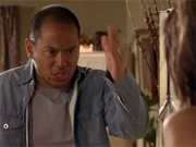 Manny's father upset