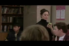 Madame Jean Aux reading Tori's text message 