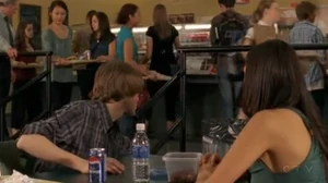 Peter throws Darcy's gift away in front of Mia.