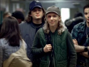 Smiling in pride from making Spinner walk away.