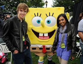Melinda, Sam and Spongebob