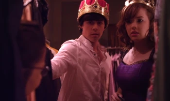 Eli and Clare find Imogen crying on prom night.