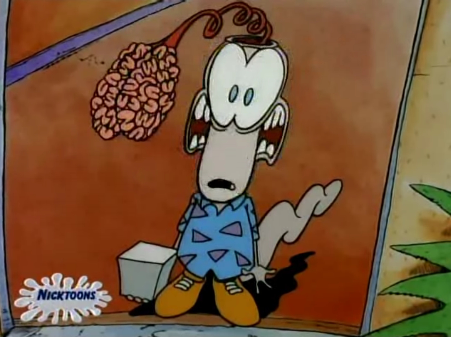 rocko modern life scared rocko modern life scared