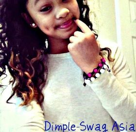beautiful girls with swag and dimples