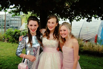 Olivia at her grade 8 graduation