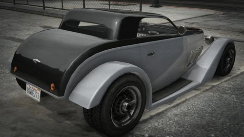 Heck- und Seitenansicht