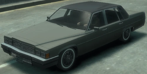 Die Front- und Seitenansicht des Emperor