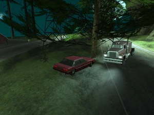 Rückwärts gespawnter Tanker