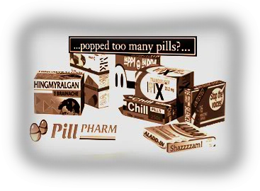 Zu viele Pillen geschluckt..?