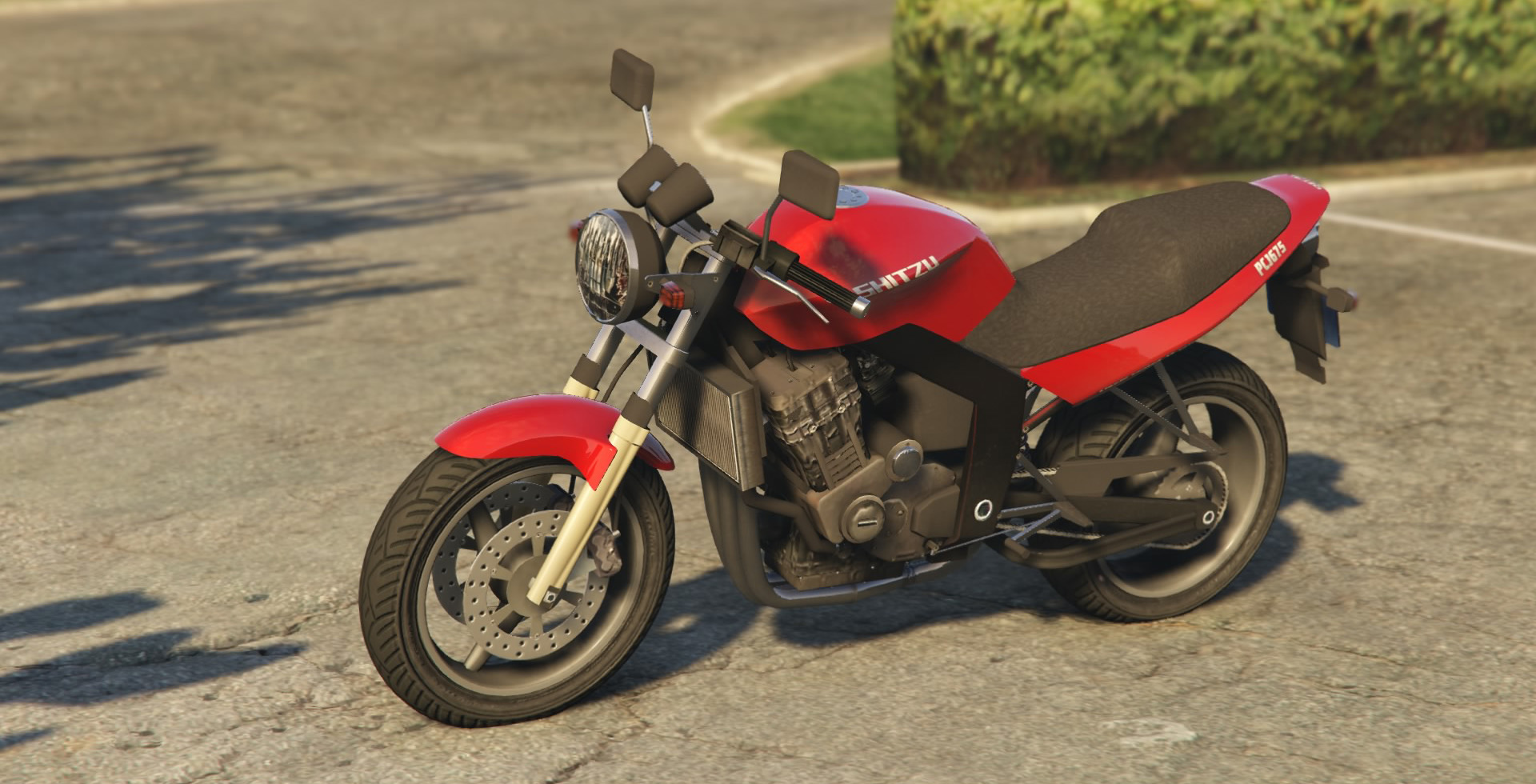 Shitzu PCJ-600 do GTA 5 - imagens, características e descrição de moto