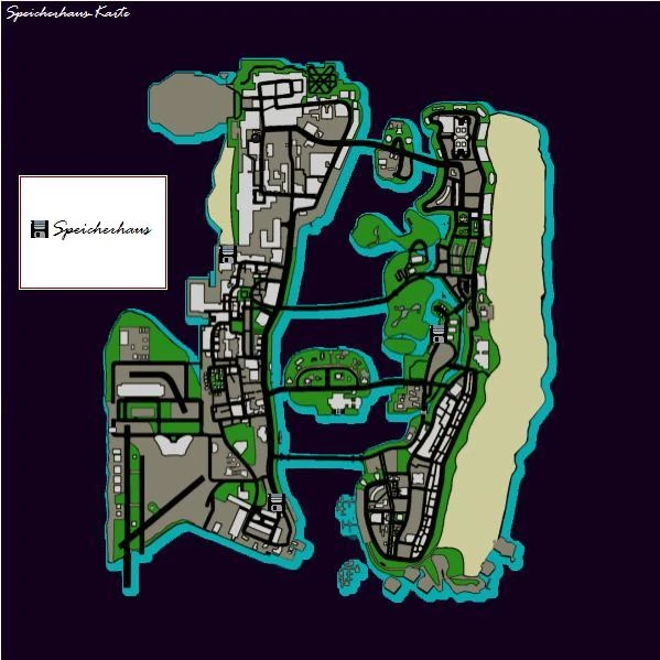 Карта спрятанных пакетов в гта либерти сити сториес