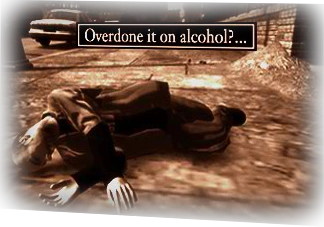 Zu viel getrunken..?