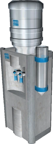 Ein Rainé-Wasserspender