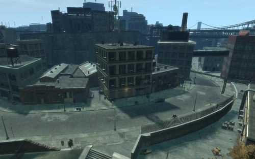 Übergang zur Creek Street