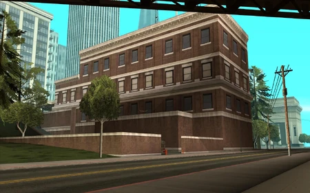 Der Hinterhof des Reviers