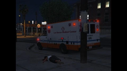 Der Krankenwagen in GTA V