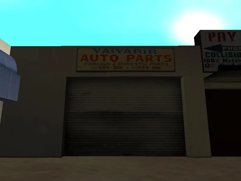 Yaiyarir Auto Parts GTA Wiki Fandom