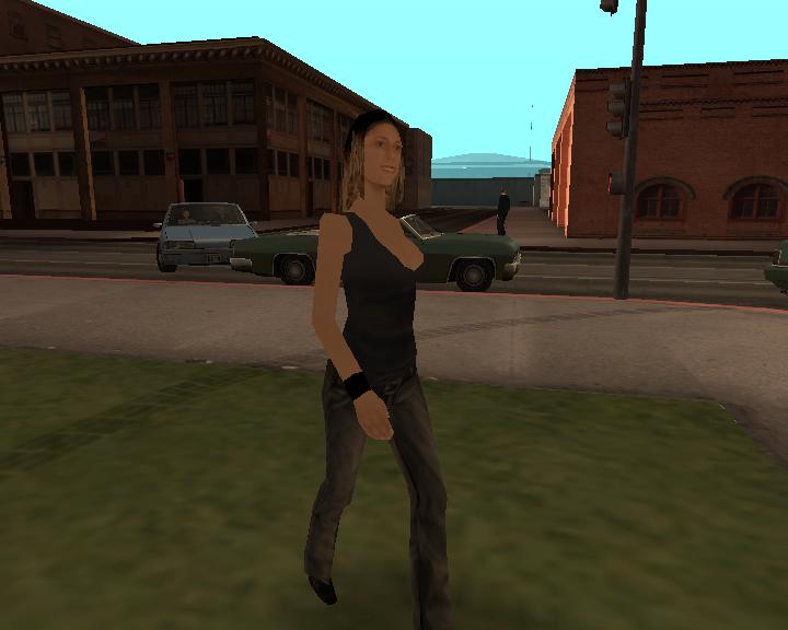 Гта сан андреас девушек мод. Helena Wankstein (Хелена Ванкштэйн). GTA San Andreas девушки.