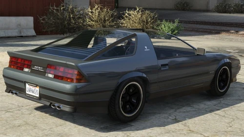 Heck- und Seitenansicht