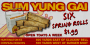 Sum Yung Gai Werbung