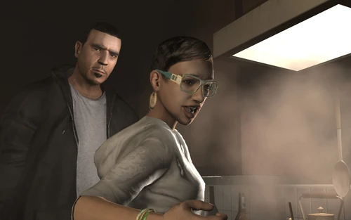 Und sie lädt ihn ein.