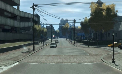 Sacramento Avenue, Richtung Süden