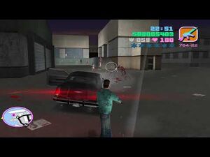 GTA- Vice City (2002) - Hit The Courier -4K 60FPS-