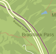 Braddock Pass, Blaine County