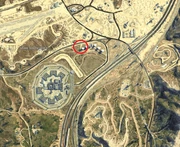 Hier findet man die Einsatzfahrzeuge zur Mittagszeit