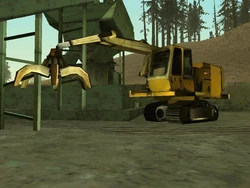 Der NAG 972 auf dem Angel Pine Junkyard