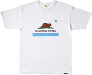 Ein San-Andreas-T-Shirt aus dem Rockstar Warehouse