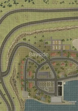 Kartenausschnitt Bayside