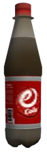 Eine eCola-Flasche
