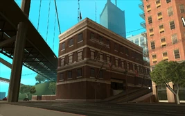 Das Polizeirevier in , 