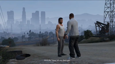 Gespräch zwischen Michael und Franklin