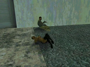 Drogenkonsumenten im Crack-Palast