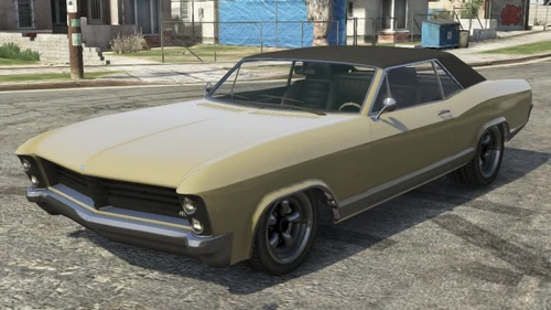 Der Buccaneer in der Front- und Seitenansicht