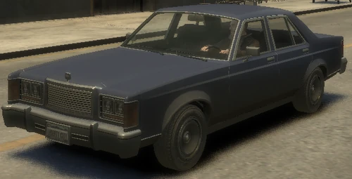 Die Vorder- und Seitenansicht der Marbelle