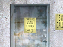 San Fierro Utilities Department – Zutritt verboten