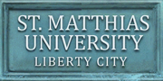 St.-Matthias-University-Schild, III