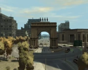 Soldier'sPlaza-GTA4-northwards