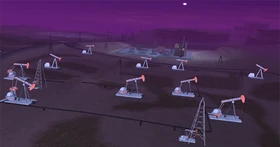 Die Bohrtürme in San Andreas