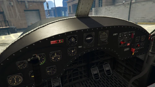 Cockpit von Innen